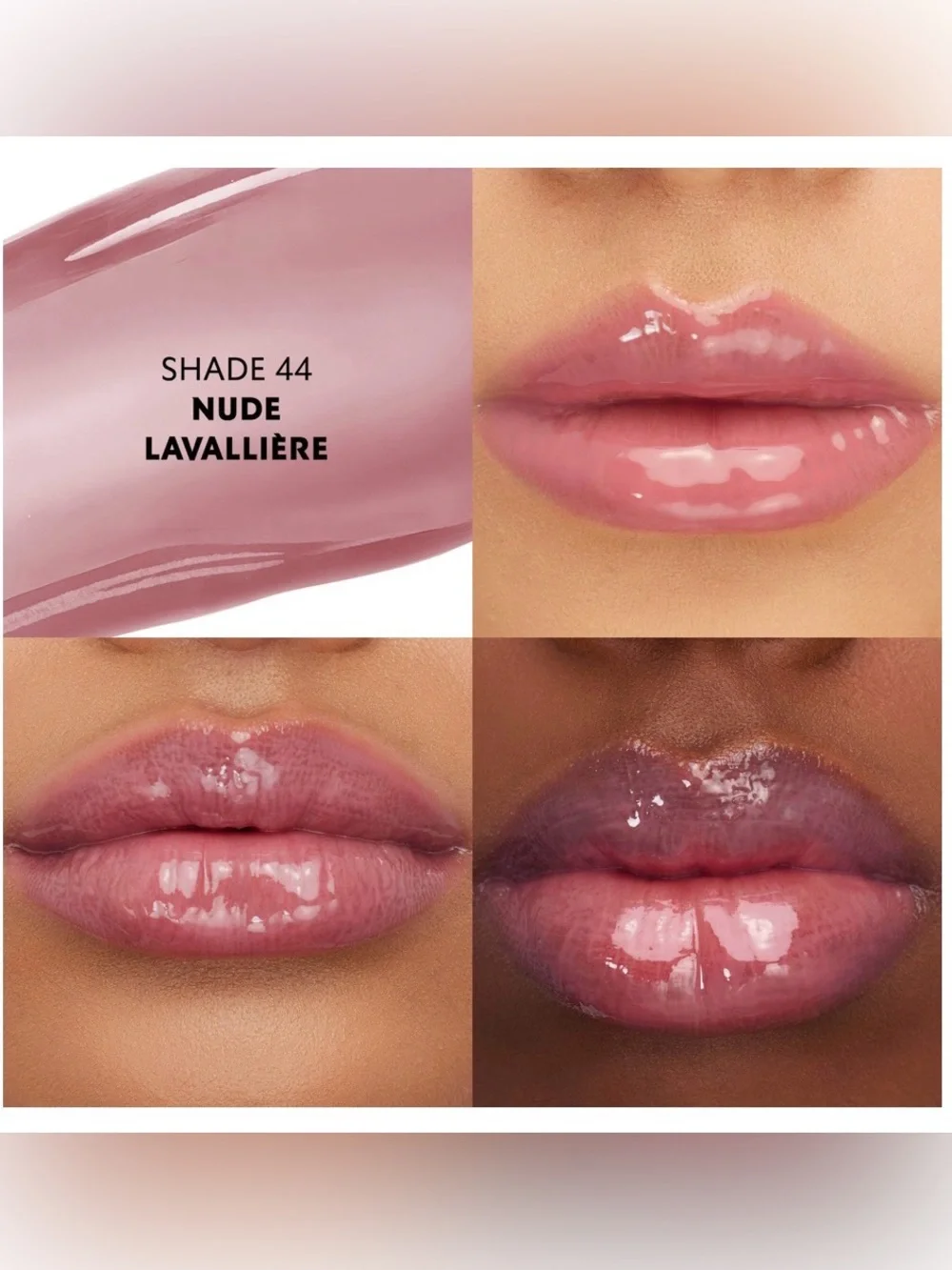 YSL - Loveshine Plumping Lip Oil Gloss Shaw 44 nude levallier
